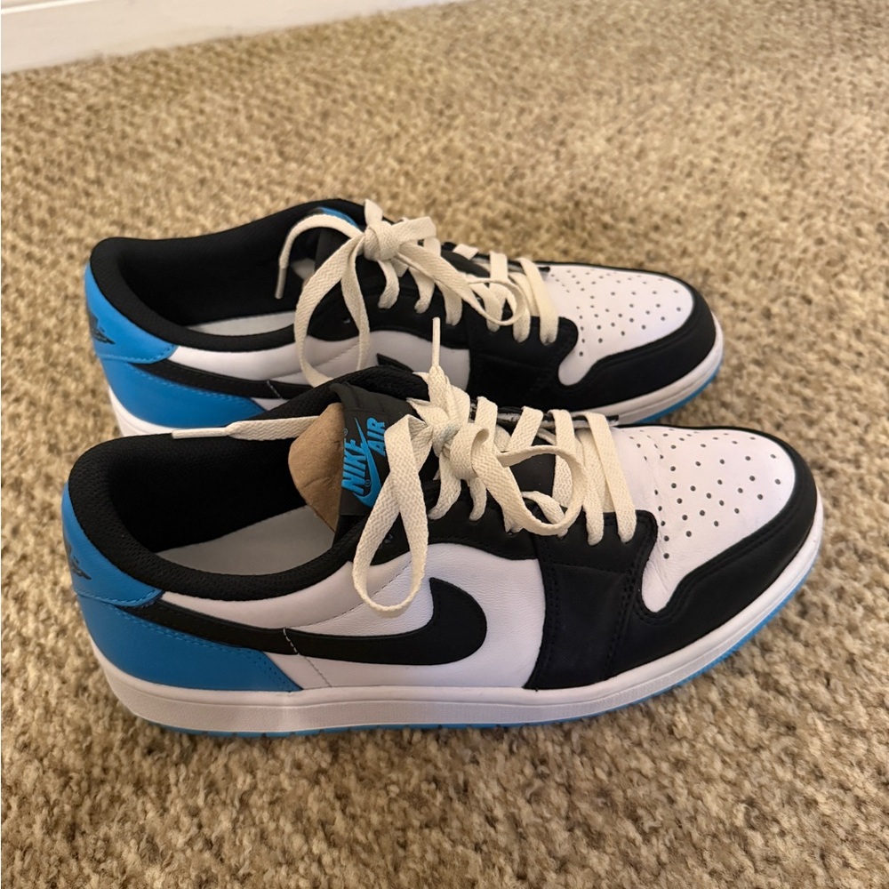 Nike Air Jordan Black and White Sneakers